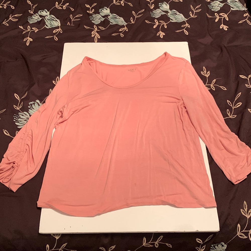 Pink LOFT shirt